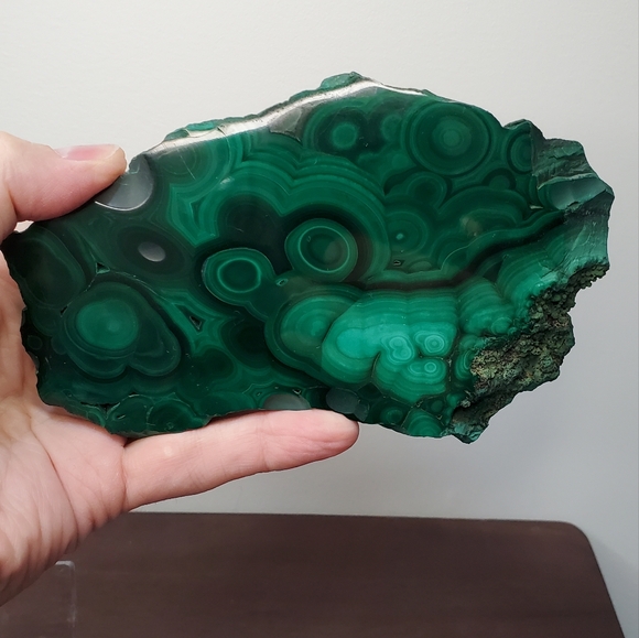 Malachite Crystal Slab - Picture 4 of 13